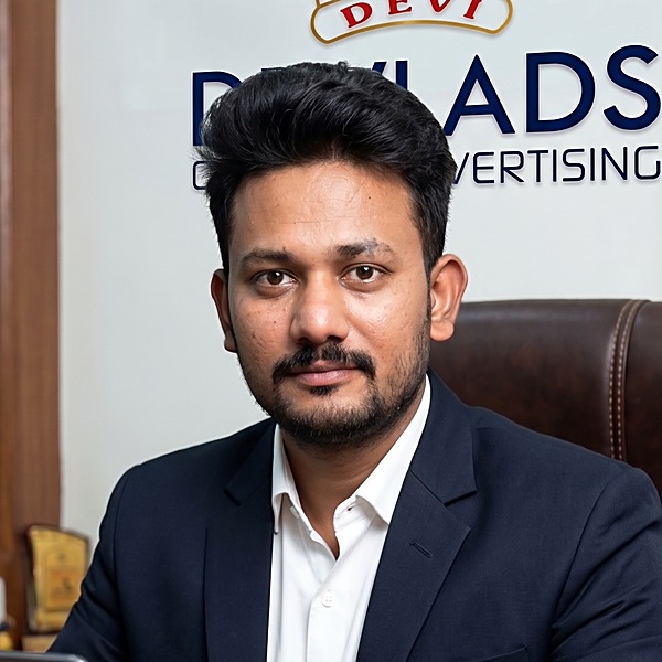 Mr. G Harish, Operations Head at Devi Ads